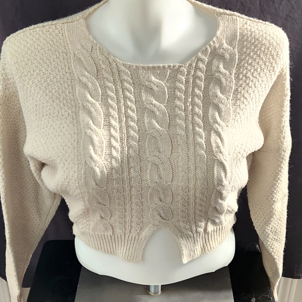 Shein cream sweater